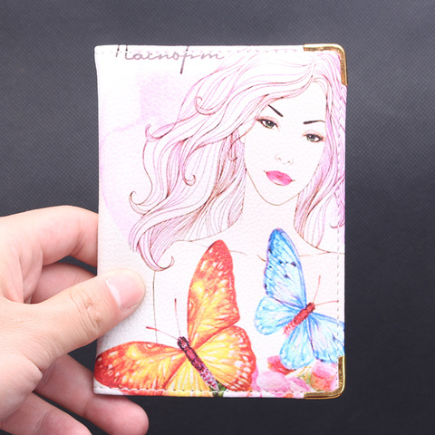 2022 Hot Fashion Transparent Russian Passport Cover Good Travelling Passport Holders Colorful Models Clear ID Card Holder Case ► Photo 1/5