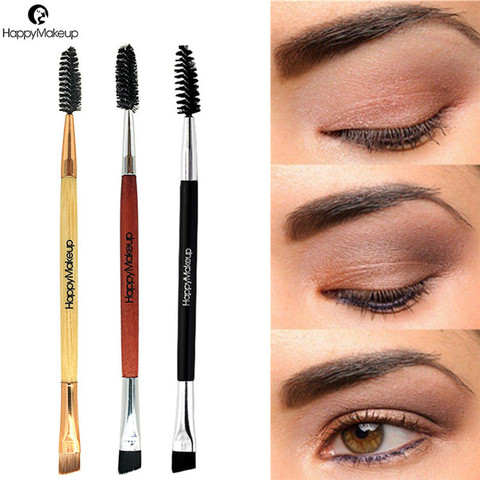 2022 NEW Eyebrow Brush Beauty Makeup Wood Handle Eyebrow Brush Eyebrow Comb Double Ended Brushes Brushes Make Up 1031 X23 1.5 10 ► Photo 1/6