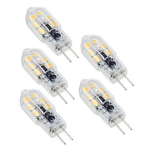 5pcs Mini G4 LED Lamp 3W AC/DC12V AC220V SMD 2835 Lampada LED Bulb 360 Beam Angle Replace Halogen Lamp Free Shipping ► Photo 1/6