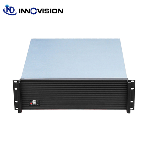 Upscale Design Industrial computer case RC3500L with Aluminum Front-panel 3U rack mount chassis/server case ► Photo 1/1