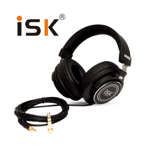 Professional ISK Hifi Headphone MDH8000 Monitor Earphone Computer Headset DJ fone de ouvido Audio Mixing Recording Gaming 3.5mm ► Photo 1/4