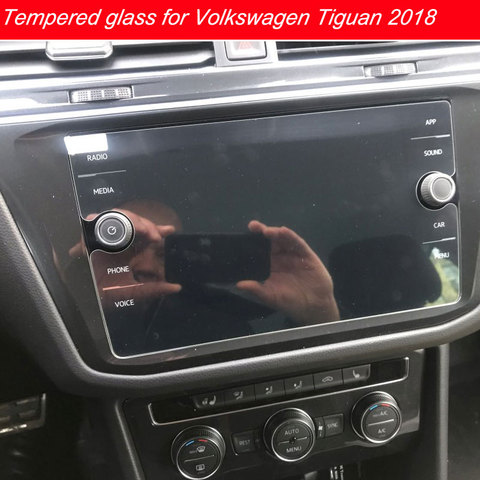 8 Inch tempered glass film For Volkswagen Tiguan Screen Protector Car GPS Navigation LCD Tempered Film ► Photo 1/1