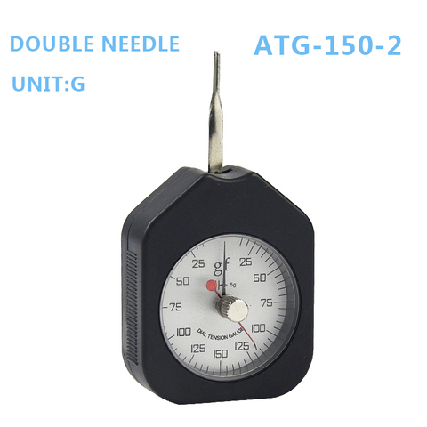 Tensiometer Dial Tension Meter Analog Force Gauge Double Pointer Force Tools 150g ATG-150-2 ► Photo 1/4