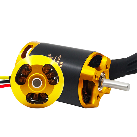 High Speed QX-MOTOR 3027 3600KV DC Brushless Motor DIY RC Coreless Strong Torque Toy Car Ship Boat Plane Model Repair Tool ► Photo 1/6