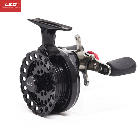 LEO DWS60 Fly Fishing Reel Wheel 4 + 1BB 2.6:1 65MM with High Foot Hands Reels Left Right Hand To Use For Fake Bait ► Photo 1/6