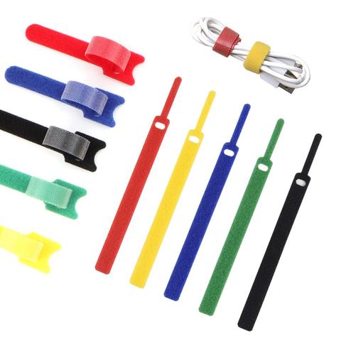 25PCS Reusable Cord Organizer Keeper Holder, Fastening Cable Ties Straps for Earbud Headphones Phones Wire Wrap Managemen ► Photo 1/6