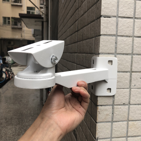 CCTV Surveillance Security IP Camera Accessories Aluminum Bracket Suit For Mounting to Right Angle Outer Wall Corner ► Photo 1/6