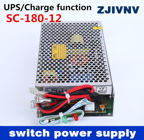 New 180W 12V 13.5A universal AC UPS/Charge function monitor switching power supply input 110/220v battery charger output 12VDC ► Photo 1/6