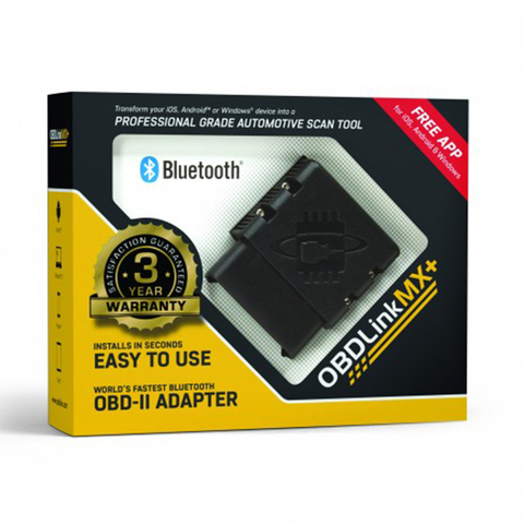 OBDLink MX PLUS OBD2 Scanner Diagnostic Scan Tool for iOS Android, Kindle Fire or Windows Device ► Photo 1/6