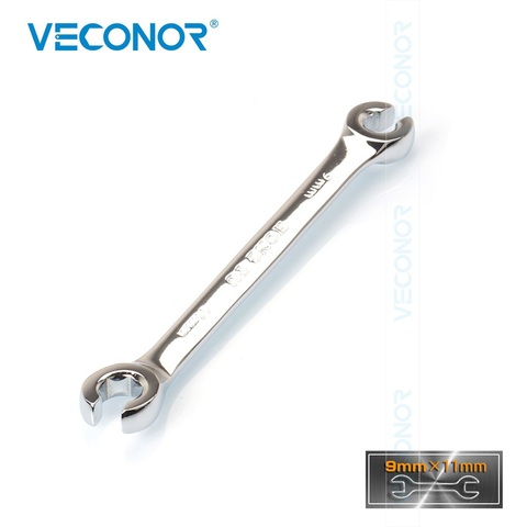 9X11 10X12mm Flare Nut Wrench Spanner Oil Pipe Wrench High Torque Multitool Mirror Polish ► Photo 1/6