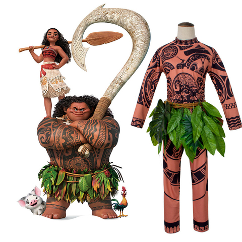 Buy Online 3pcs Adult Cartoon Movie Moana Maui Cosplay Costume Men S Halloween Carnival Party Costume Tights Sweatshirt Pants Leaves Belt Alitools Buy Online 3pcs Adult Cartoon Movie Moana Maui Cosplay Costume Men S Halloween Carnival Party Costume Tights Sweatshirt Pants Leaves Belt Alitools