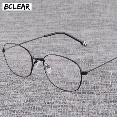 BCLEAR Black Gold Silver Retro Unisex Alloy Eyeglasses Women Men Vintage Round Eyewear Frames Retro Optical Glasses Frame ► Photo 1/4