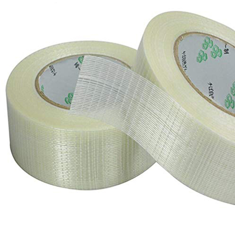 1pc / Volumes High Strength Transparent Grid Type  Glass Fiber Reinforced Plastic Waterproof And Wear-Resistant Adhesive Tape ► Photo 1/5