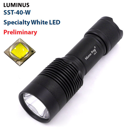 C8.2 Portable Linternas Led 3Mode Lanterna Luminus SST-40 Led Tactical Flashlight Outdoor Camping Torch Zaklamp Gladiator Light ► Photo 1/1
