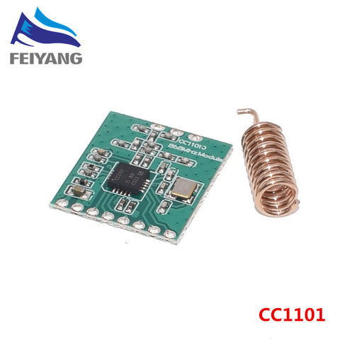 CC1101 Wireless Module Long Distance Transmission Antenna 868MHZ SPI Interface Low Power M115 For FSK GFSK ASK OOK MSK 64-byte ► Photo 1/1