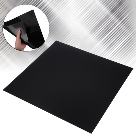 New Industry ABS Plastic Sheet 300*300*0.5mm Black DIY Plastic Flat Board Flexible Smooth Back Sheet for Car Styling Audio ► Photo 1/6