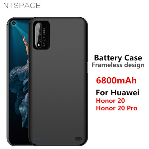 6800mAh Battery Charger Cases For Huawei Honor 20 Power Bank Case Extenal Charging Powerbank Cover For Honor 20 Pro Battery Case ► Photo 1/6