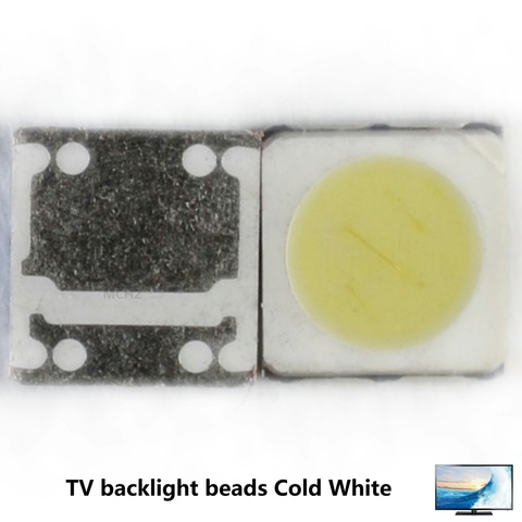 200PCS FOR LCD TV repair Replace LG SEOUL UNI led TV backlight strip lights with light-emitting diode 3535 SMD LED beads 6V-6.8V ► Photo 1/6