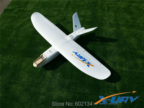 White Air Flying Radio Glider EPO Model Airplane Model X-UAV  mini TALON  FPV PLANE (HAVE KIT SET OR PNP SET) RC model airplane ► Photo 1/4