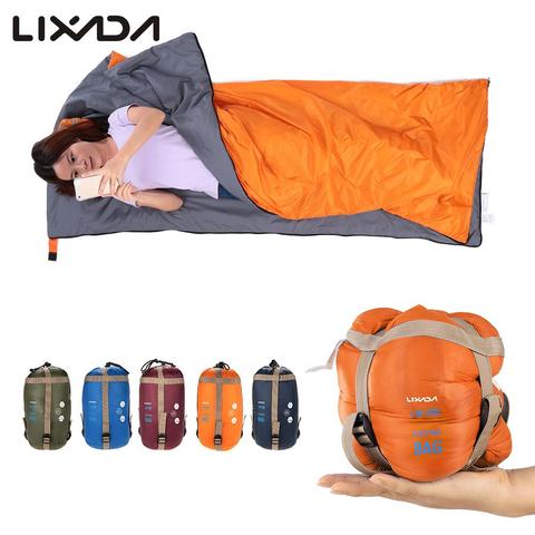 LIXADA Outdoor Envelope Sleeping Bag Mini Ultralight Multi-function Lazy Bag Hiking Square Camping Sleeping Bags Nylon 190*75cm ► Photo 1/1