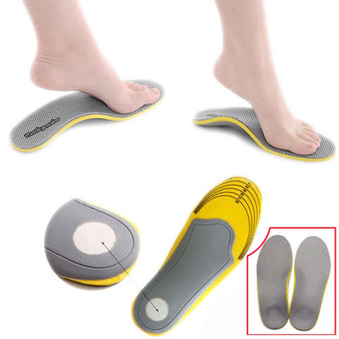 HOT Premium Orthotic Shoes Insoles Insert High Arch Support Pad For Women Men ► Photo 1/5