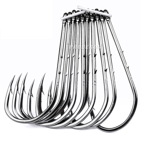 5pcs/lot High stainless steel Barbed Fish Hook Worm Pond Bait Holder Pesca Jig Head Fishing Hooks Carp Fishing Tackle ► Photo 1/1