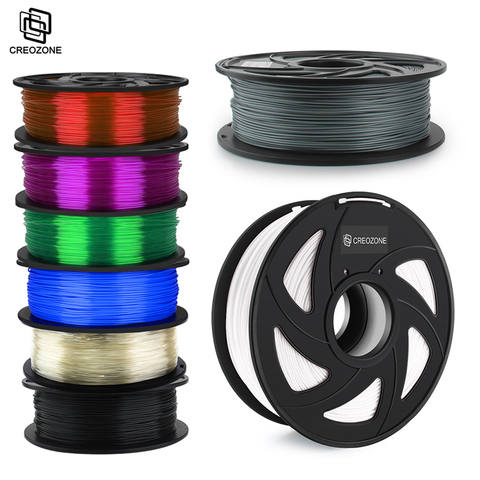 CREOZONE 3D Printer Filament 1.75mm 1KG PLA ABS Nylon Wood TPU PETG Carbon ASA PC 3D Plastic Printing Filament from Spain ► Photo 1/6