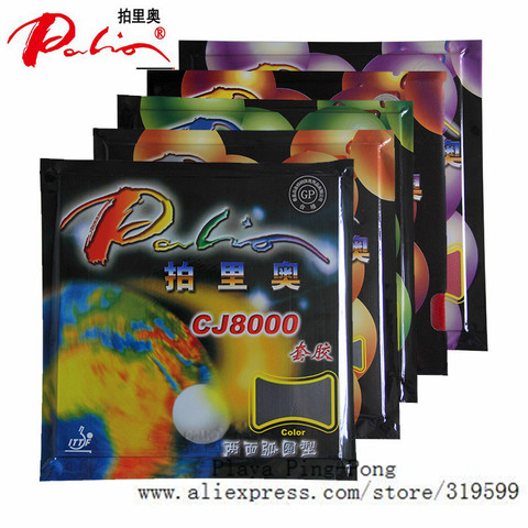 Palio CJ8000 (2-Side Loop Type fast light type  pips-in table tennis / pingpong rubber with sponge (H36-46) [Playa PingPong] ► Photo 1/6