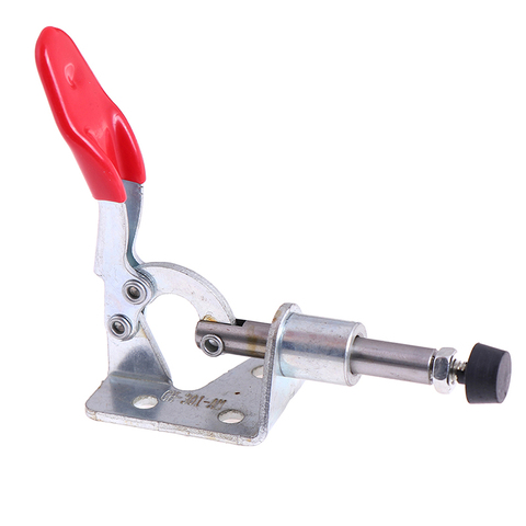 New 45Kg Antislip Vertical Toggle Clamp GH-301-AM Plastic Covered Handle Toggle Clamp For Hand Tool ► Photo 1/6