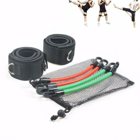 6 pcs Fitness Resistance Bands Speed Agility Jump Training Elastic Tube Crossfit Band Musculation Exercise Workout Gym Equipment ► Photo 1/6