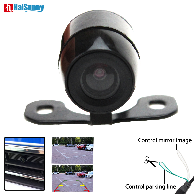Car Vehicle Rear Front Side Camera with Mirror Image Parking Line Convert Line 