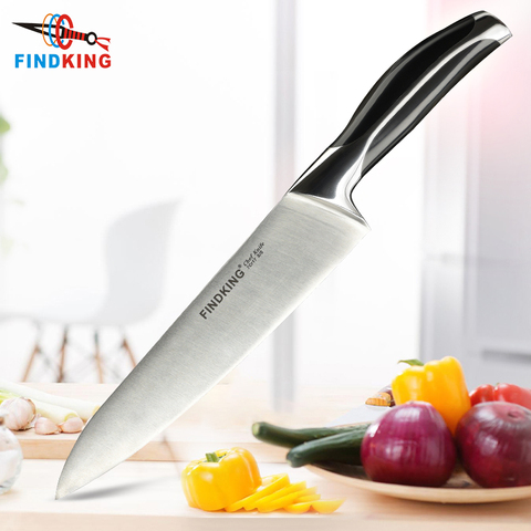 New top grade sharp knife 440c quality 8'' inch Frozen meat cutter Chef knife kitchen knife. ► Photo 1/6