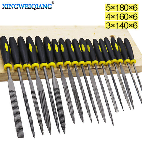 6pcs Mini Wood Rasp Assorted Files Set Carpentry Filing Tool 5x180mm 4x160mm 3x140mm ► Photo 1/6