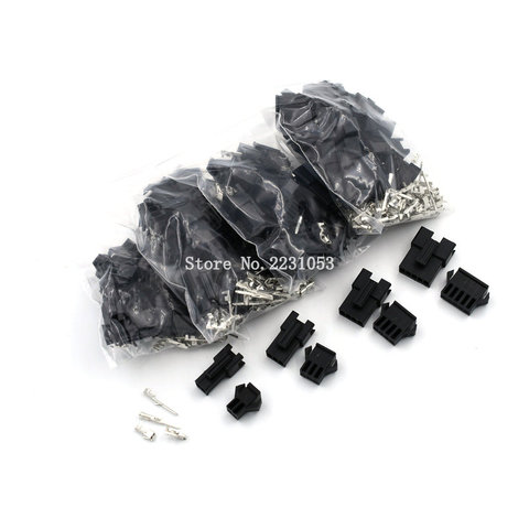 40Sets SM2.54 Kit Connector Assortment Kit 2p 3p 4p 5p 2.54mm Pitch Female and Male Header Connectors Adaptor Terminal ► Photo 1/2