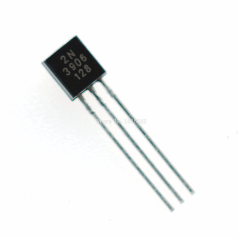 100PCS/Lot 2N3906 3906 TO-92 0.2A 40V PNP Triode Original New  Wholesale Electronic ► Photo 1/2