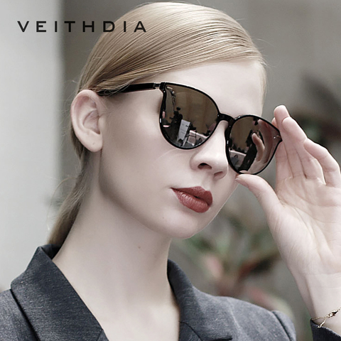 VEITHDIA 2022 Vintage Photochromic Sunglasses Women Day Night Vision Glasses Polarized Mirror Lens Sun Glasses For Women VT8520 ► Photo 1/6
