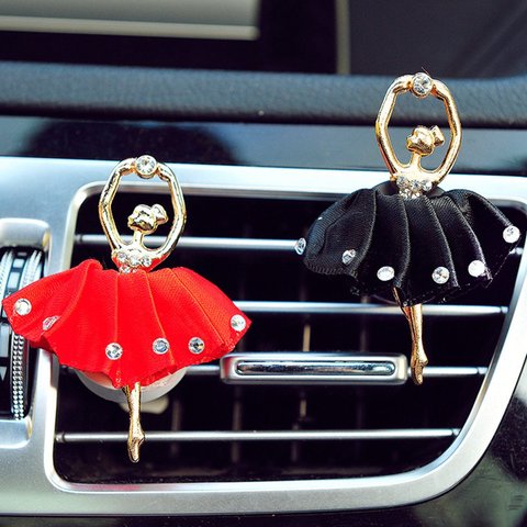 Air Freshener In The Car Perfumes Auto Flavoring for Car Ballet Girl Air Freshener Smell Styling Decoration Air Vent Accessories ► Photo 1/6