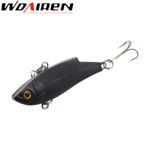 1Pcs VIB vibration Fishing Lure 5.5cm 10g Winter Ice Fishing Hard Bait with Lead Inside Sea Fishing Tackle Fly Wobbler Lures ► Photo 1/5