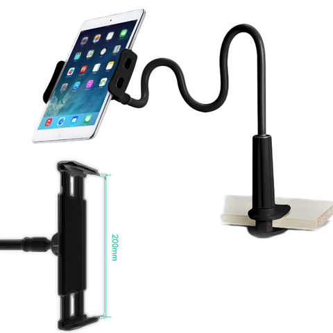 Tablet Stand Holder, Mount Holder Clip with Grip Flexible Long Arm Gooseneck Compatible with ipad iPhone/Nintendo Switch/Samsung ► Photo 1/6