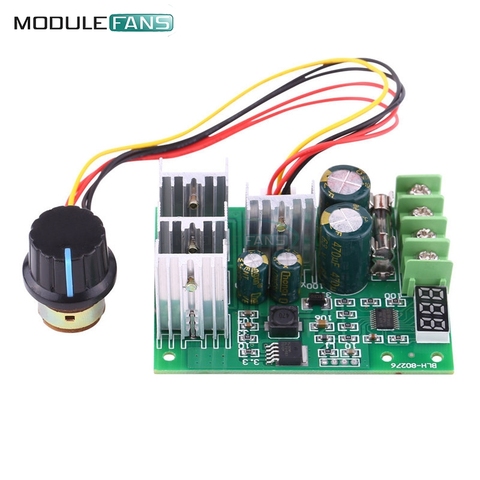 30A PWM Motor Speed Controller Module Dimmer Current Regulator+ Display DC6-60V ► Photo 1/1