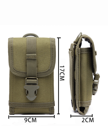 Outdoor Waist Belt Military Sports Bag Case For Caterpillar Cat S61 S60/ Cat S40/ Cat S30 S41 S31 For AGM A8 S30 Ulefone Armor 2 ► Photo 1/6