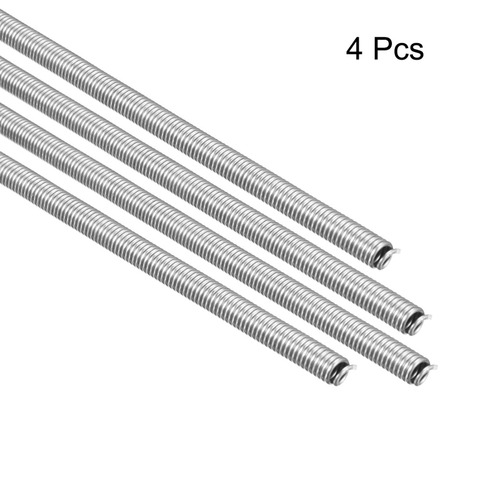 Uxcell 4pcs AC220V 3000W 2500W 1200W Kiln Furnace Heating Coils Heater Wire High Resistance Restring Heating Element Coil 820mm ► Photo 1/6