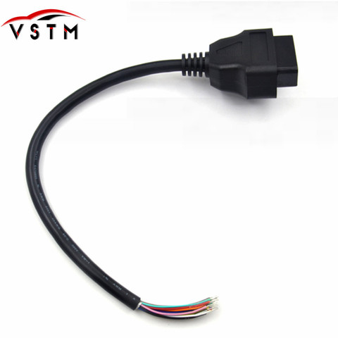 2022 Newest Car Auto 16 Pin Male to Female OBD2 Extension Cable Diagnostic Adapter Free Shipping ► Photo 1/6