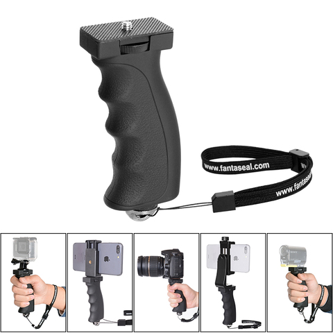 Camera Hand Grip Mount Stabilizer for Gopro Sony Eken Action Camera Canon Nikon DSLR Camera Smartphone Cell Phone Handle Holder ► Photo 1/1