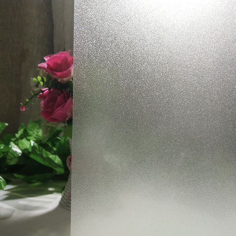 Pure vinyl self-adhesive frosted window glass film heat Insulation privacy window cover stickers home decor Width 45/60/90 cm ► Photo 1/4