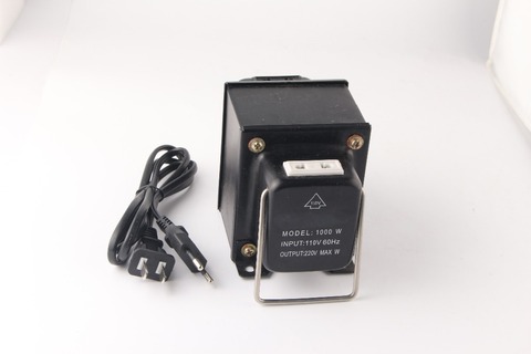 1000w step up&down home use portable type transformer 110v 220v exchanged ► Photo 1/3