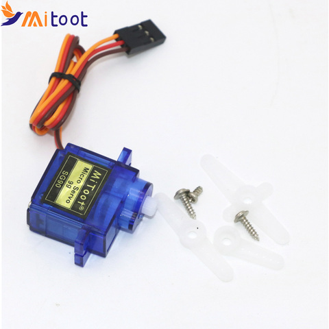 1pcs Mitoot RC Micro Servo 9g SG90 Servo For Arduino Aeromodelismo Align Trex 450 Airplane Helicopters Accessories ► Photo 1/6