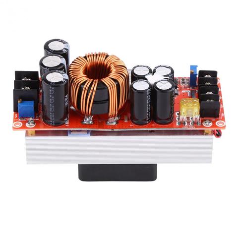 1500W 30A DC-DC Boost Converter Step-up Boost Module DC10-60V To DC12-90V With Cooling Fan ► Photo 1/6