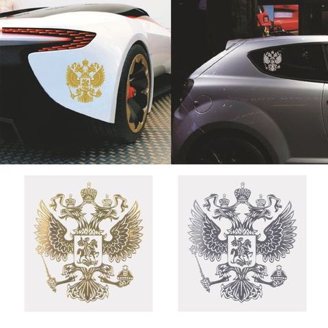 Coat of Arms of Russia Car Sticker Russian Eagle Decal Stickers For Car Styling ► Photo 1/6