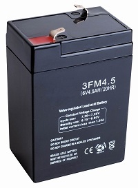 Free shipping 6V 4.5Ah to all countries lead acid electric ride on car and motorcycle rechargable battery ► Photo 1/1